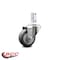 Service Caster 3.5 Inch Thermoplastic Rubber Wheel Swivel 3/4 Inch Square Stem Caster SCC SCC-SQ20S3514-TPRB-34 - alternate 2